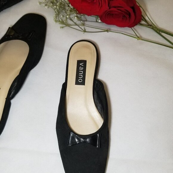 Vanno/Vanessa Noel black suede Mule - Picture 5 of 5